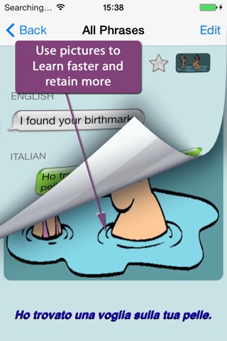 Italian - Talking English to Italian Translator and Phrasebook screenshot 4