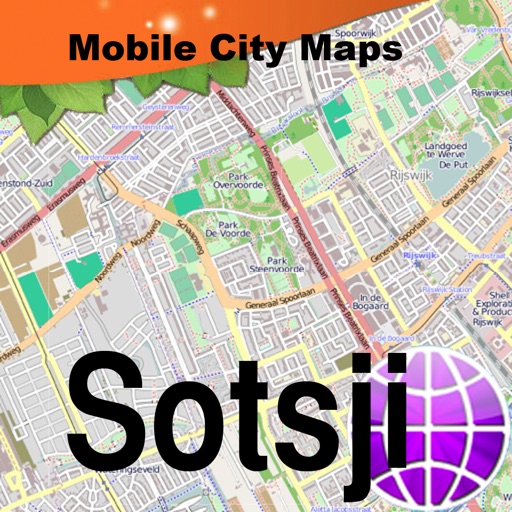 Map of Sotsji icon