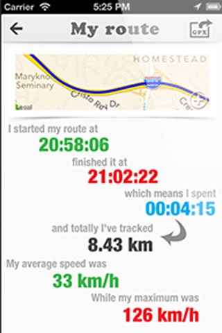 A Route Tracker: GPS Locator to Cycle, Run, Walk, or Drive screenshot 3