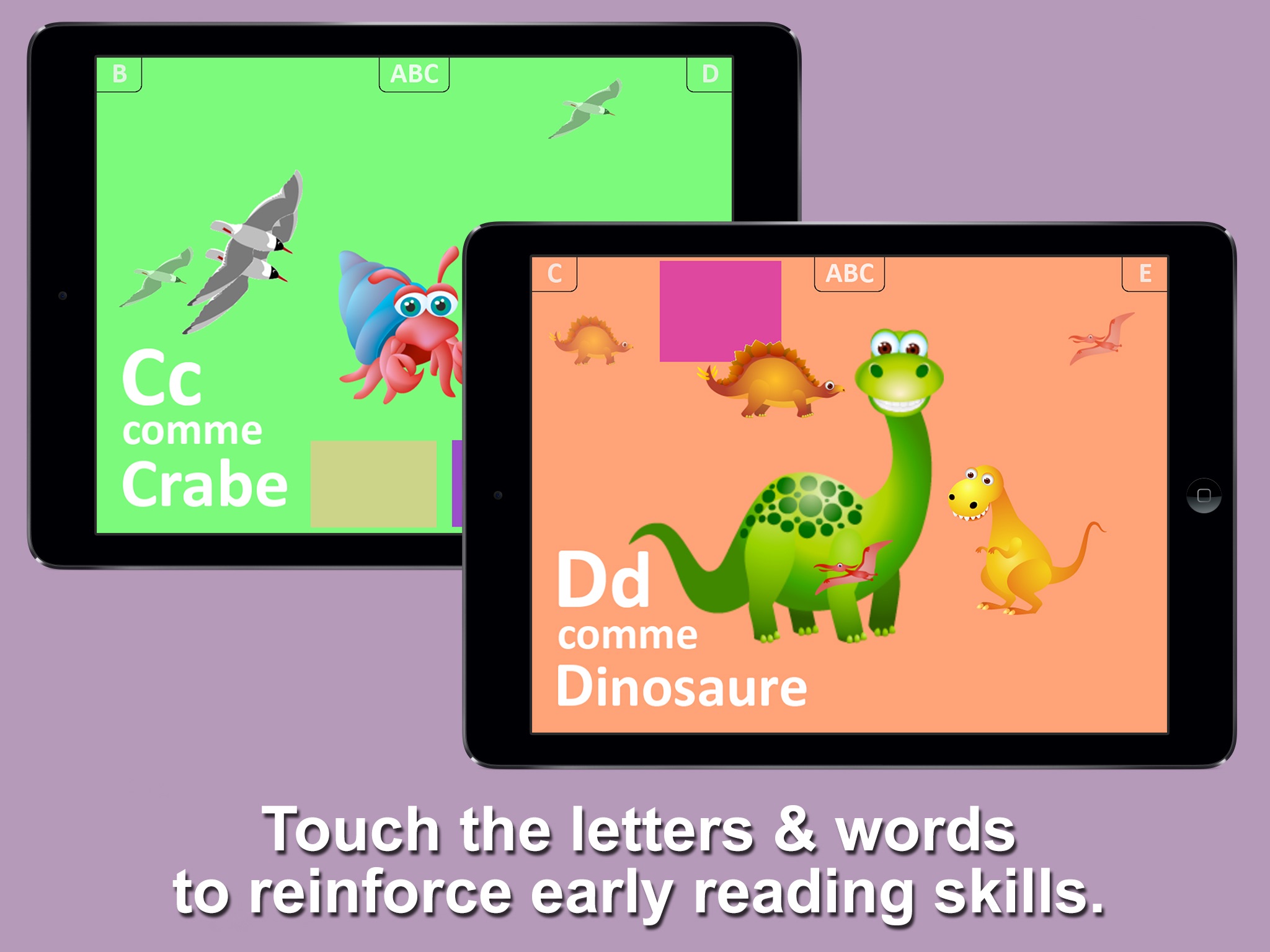 Apprendre l'alphabet en s'amusant - Jeux pour apprendre l'alphabet screenshot 2