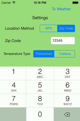 Weather Reader screenshot 2