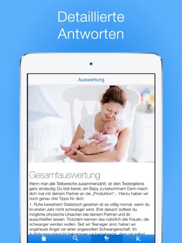 bereit für die schwangerschaft? selbsttest vor dem schwanger werden! айпад изображения 4