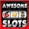 Awesome Slots Machine - Mega Edition with Prize & Bonus Wheel Casino Experience