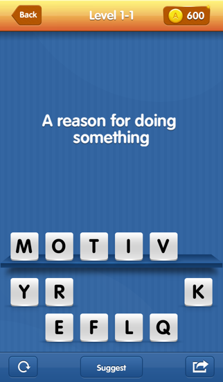 Screenshot #1 pour What the word? - try to guess all the words