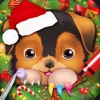 Christmas Pets Nail Salon - kids games