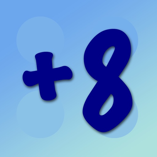 Plus 8 Calculator with Conversions and Custom Background icon