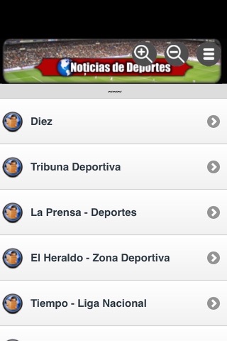 Deportes Honduras screenshot 3