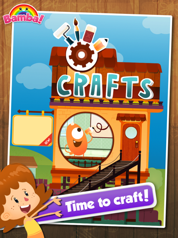 Bamba Craft - Kids draw, doodle, color and share their creations onlineのおすすめ画像1