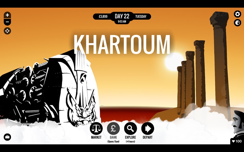 #3. 80 Days (macOS) Podle: inkle