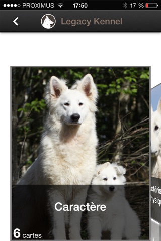 Berger Blanc Suisse screenshot 2