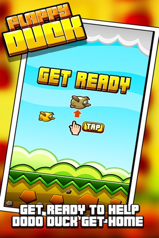 Flappy Duck - Fun Race Flying Game screenshot 2