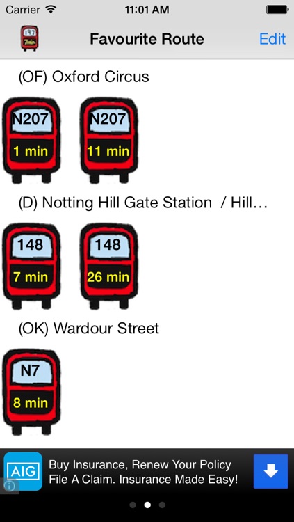 Live London Bus Tracker - TFL Transport Bus London Live Countdown Time, Route and Map screenshot-4