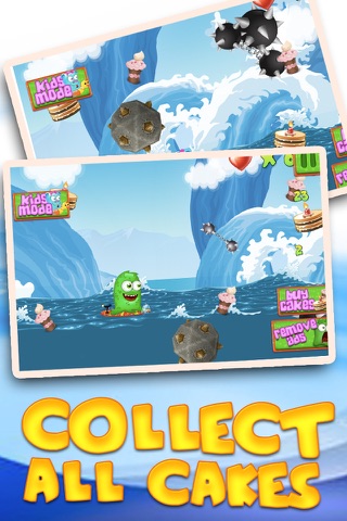 Jitters the Crazy Pudding Pet Rides the Great Juice Tsunami on a Jet Ski - FREE screenshot 4