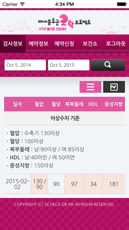 대사증후군관리 screenshot-3