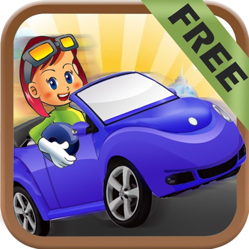 The Race Kids - Free Mega Fun Hot Rod Car Drive Icon