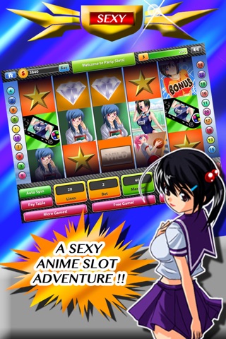 Adult PinUp Girls Las Vegas Slot Machine - FREE Bonus Games 777 screenshot 2