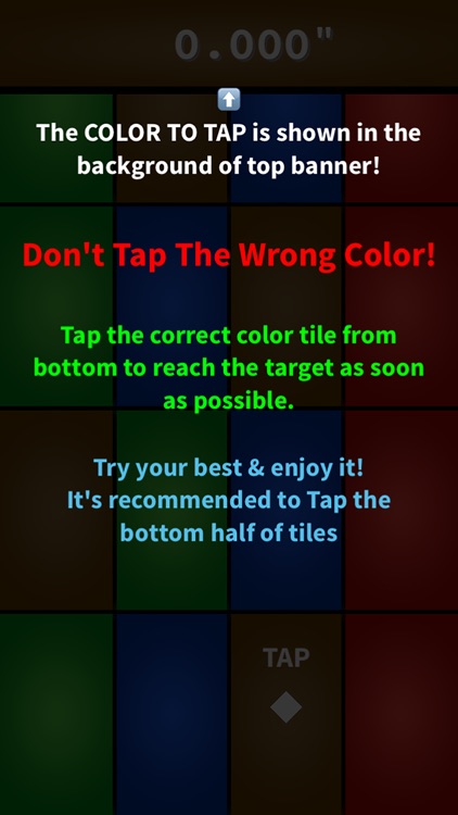 Color Tiles Mania - Don't Tap The Wrong Tiles
