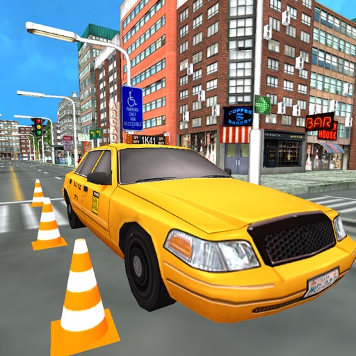 Taxi Parking Super Driver- Smashy Road Raceline of Sharp Driving Challenge Icon