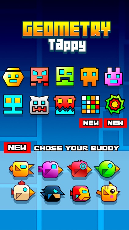 Geometry Tappy - Blocky GyroSphere Jump screenshot-3