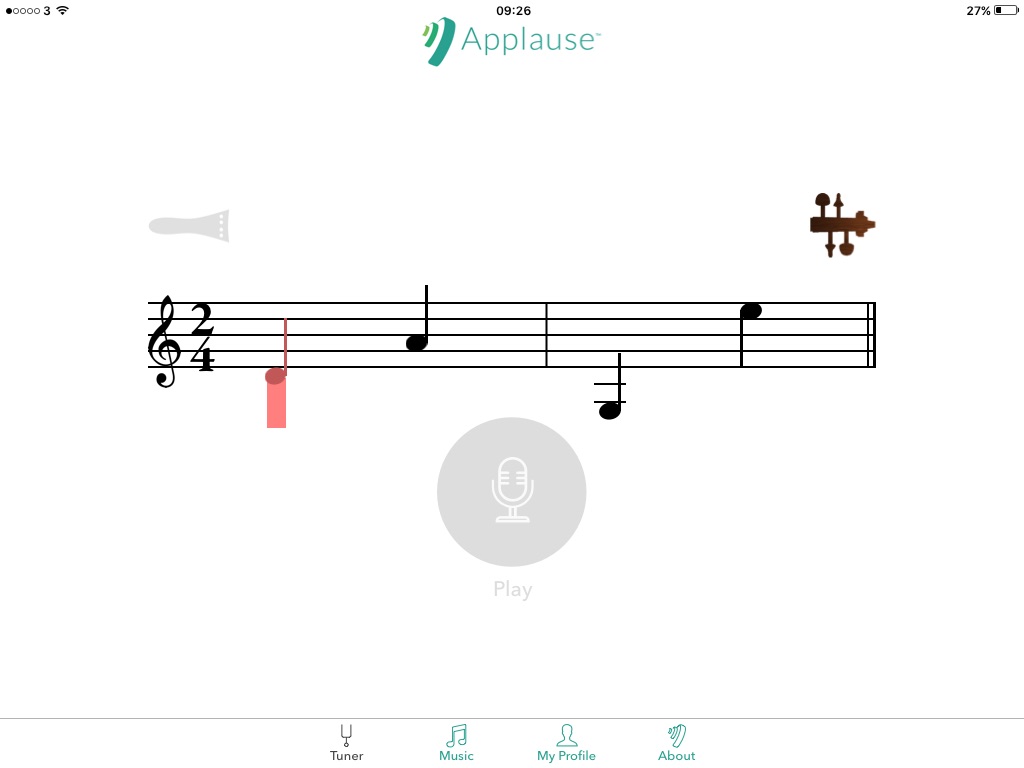 Applause: learn to play the violin quickly and accurately screenshot 2