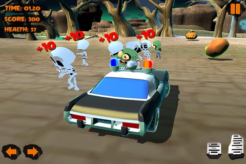 Halloween Car Smash Zombies screenshot 4