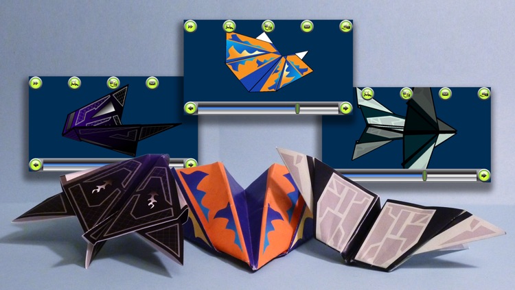 Origami Paper Airplane Folds In 3D