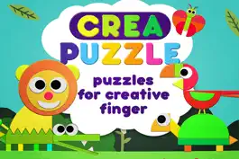 Game screenshot Crea  Puzzle  Animals free –  creative jigsaw puzzles games  – app for baby and preschool  aged children mod apk