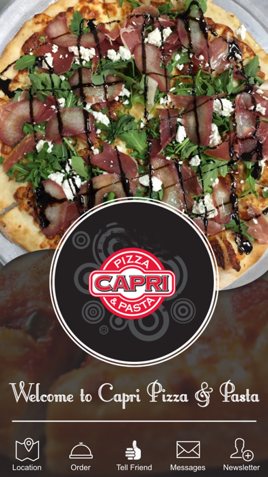 Capri Pizza Pasta Screenshot 1 - AppWisp.com Capri Pizza Pasta Screenshot 1 - AppWisp.com
