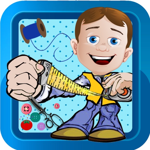 Little tailor master – Make clothes with costumes dress designer & outfit maker kids game icon