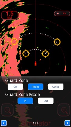 Marine Radar Simulator screenshot 2