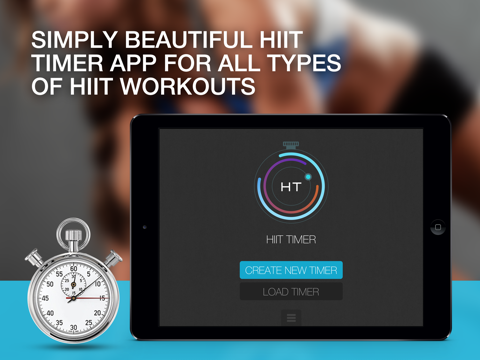 HIIT Timer - 減量ワークアウトやフィットネスのための高強度インターバルトレーニングタイマーのおすすめ画像1