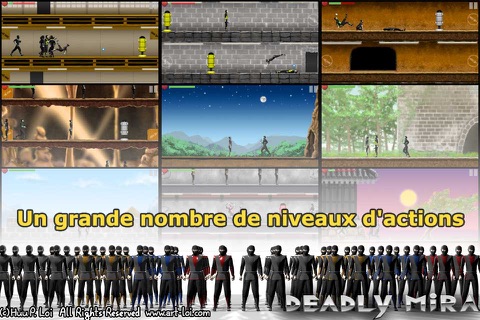 Deadly Mira: Ninja Fighting Game screenshot 3