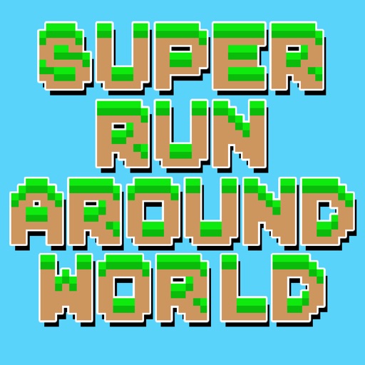 Super Run Around World iOS App