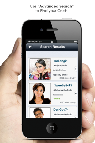 DesiCrush.com Dating - #1 Modern Indian Dating Service screenshot 2