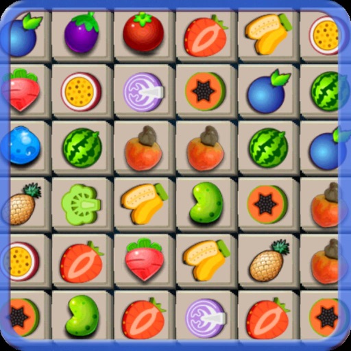 Fruit Crush Free : twin fruit - connect fruit iOS App