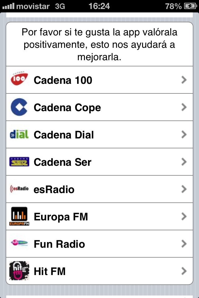 Radios online España screenshot 2