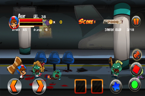 Whack The Zombies - Zombie Crushing FUN!!! screenshot 2