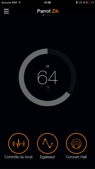 Parrot Zik screenshot