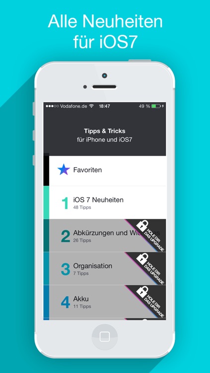 Tipps & Tricks für iPhone und iOS7 (kostenlose Version) - lerne Deine iPhone besser kennen