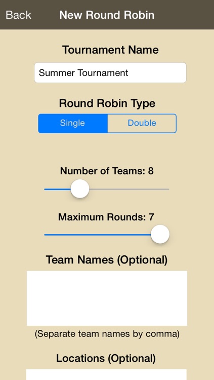 Round Robin Generator screenshot-3