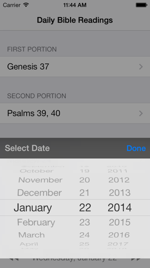 Christadelphian Reading Chart