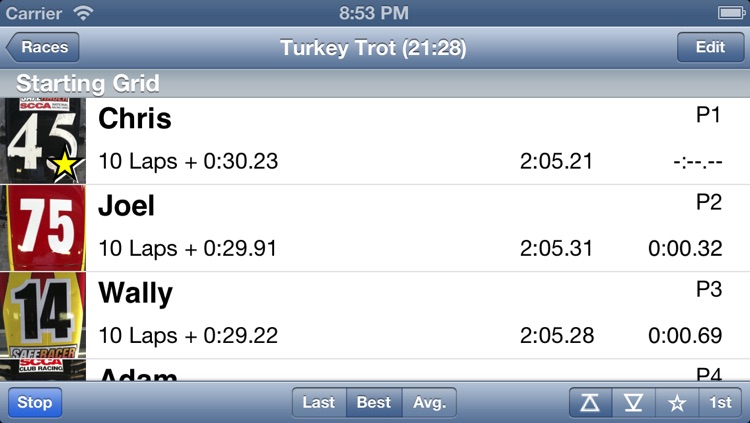 RaceTimer+