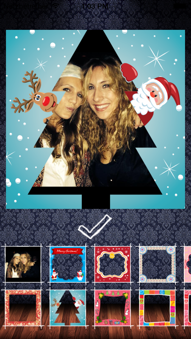 Frame my Christmas photo – your digital framing editor for pictures and photos of the holiday season screenshot 5