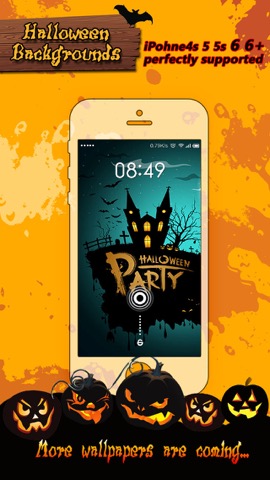 Halloween Wallpapers HD - Pumpkin, Scary & Ghost Background Photo Booth for Home Screenのおすすめ画像1