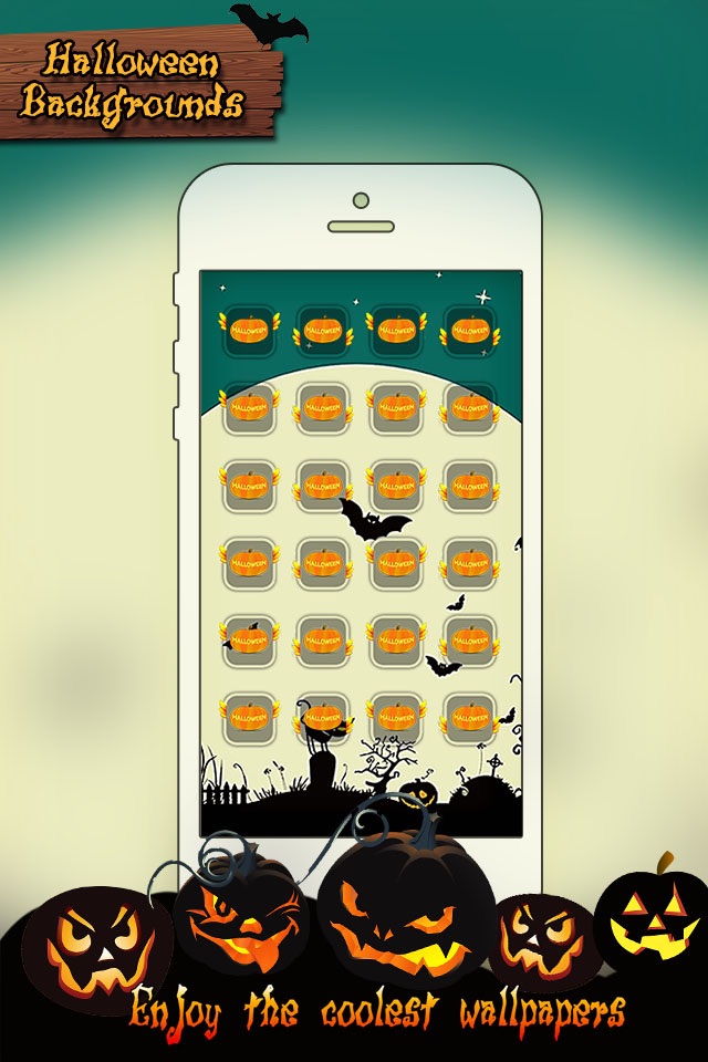 Halloween Wallpapers HD - Pumpkin, Scary & Ghost Background Photo Booth for Home Screen screenshot 4