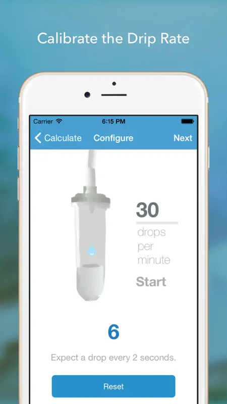 Drops - Your IV Drip Rate Companion screenshot 2 of 3