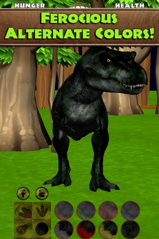 Virtual Pet Dinosaur - Tyrannosaurus Rex screenshot 2