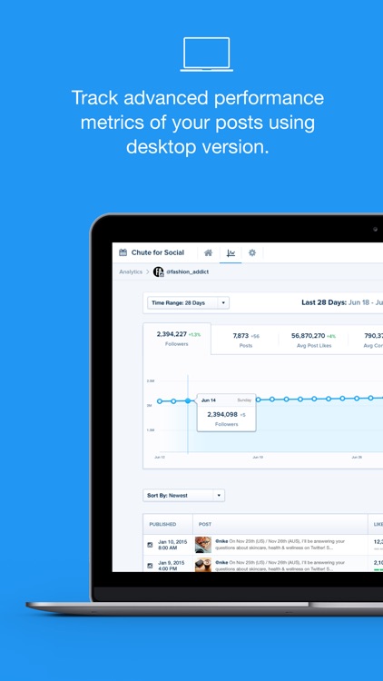 Chute for Social screenshot-4