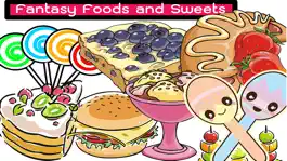 Game screenshot Candy And Fruits Coloring Pages And Drawing Book mod apk