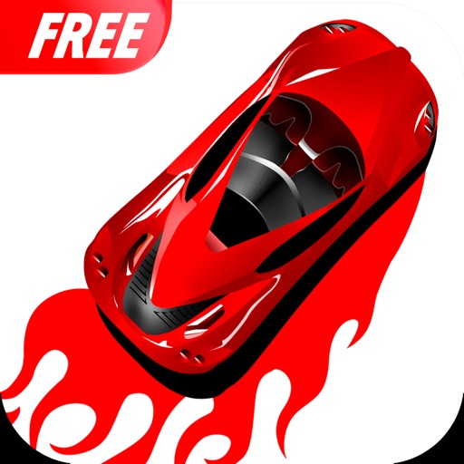 Red Fury: A Fast Slot Car Road Rush Speed Race - Free Racing Game Icon